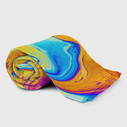 Плед флисовый ABSTRACT WAVES, цвет: 3D-велсофт — фото 2