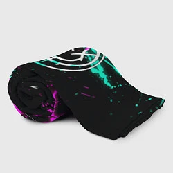 Плед флисовый Blink-182 6, цвет: 3D-велсофт — фото 2