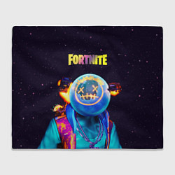 Плед флисовый Astro Jack Fortnite, цвет: 3D-велсофт
