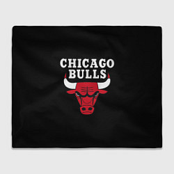 Плед флисовый CHICAGO BULLS, цвет: 3D-велсофт