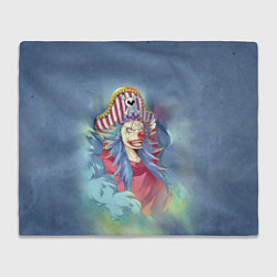 Плед флисовый Клоун Багги, цвет: 3D-велсофт