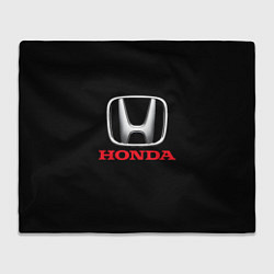 Плед флисовый HONDA, цвет: 3D-велсофт