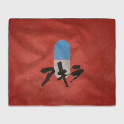 Плед флисовый Аниме Акира, цвет: 3D-велсофт