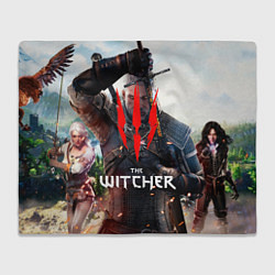 Плед флисовый The Witcher, цвет: 3D-велсофт
