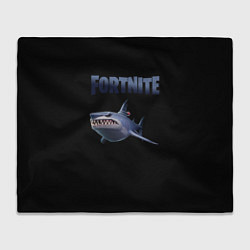 Плед флисовый Loot Shark Fortnite, цвет: 3D-велсофт