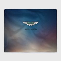 Плед флисовый Aston martin, цвет: 3D-велсофт