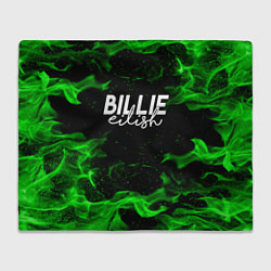 Плед флисовый BILLIE EILISH, цвет: 3D-велсофт