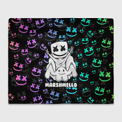 Плед флисовый MARSHMELLO, цвет: 3D-велсофт