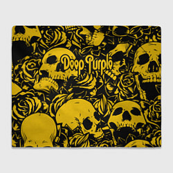 Плед флисовый Deep Purple, цвет: 3D-велсофт