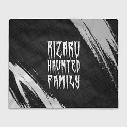 Плед флисовый KIZARU КИЗАРУ, цвет: 3D-велсофт