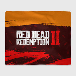 Плед флисовый RED DEAD REDEMPTION 2, цвет: 3D-велсофт