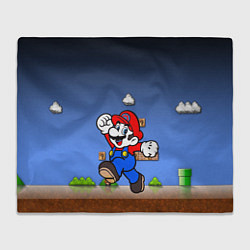 Плед флисовый Mario, цвет: 3D-велсофт