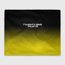 Плед флисовый TWENTY ONE PILOTS 21 PILOTS, цвет: 3D-велсофт