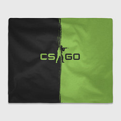 Плед флисовый CS GO, цвет: 3D-велсофт