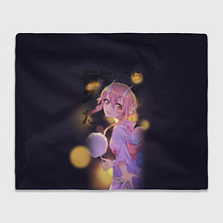 Плед флисовый Shuna, цвет: 3D-велсофт