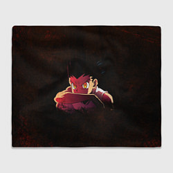 Плед флисовый Гон Фрикс, цвет: 3D-велсофт