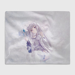 Плед флисовый Эмилия, цвет: 3D-велсофт