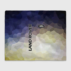 Плед флисовый LAND ROVER, цвет: 3D-велсофт