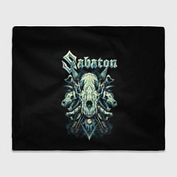 Плед флисовый Sabaton, цвет: 3D-велсофт