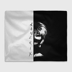 Плед флисовый Kaneki X Tokyo Ghoul, цвет: 3D-велсофт