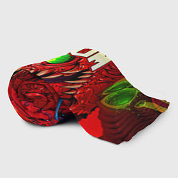Плед флисовый DOOM Eternal, цвет: 3D-велсофт — фото 2