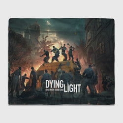 Плед флисовый Dying Light, цвет: 3D-велсофт