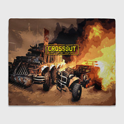 Плед флисовый Crossout Online, цвет: 3D-велсофт
