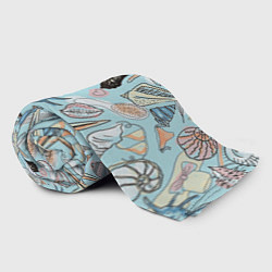 Плед флисовый Морские обитатели, цвет: 3D-велсофт — фото 2