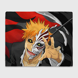 Плед флисовый Bleach, Ичиго Куросаки, цвет: 3D-велсофт