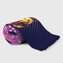 Плед флисовый Пикачу в костюме, цвет: 3D-велсофт — фото 2