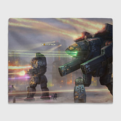 Плед Боевая техника