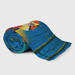 Плед флисовый Пикачу гейша, цвет: 3D-велсофт — фото 2