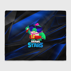 Плед флисовый Базз Buzz Brawl Stars, цвет: 3D-велсофт