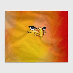 Плед флисовый Орёл 3d, цвет: 3D-велсофт