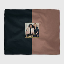 Плед флисовый Modern Talking Хиты 80-х, цвет: 3D-велсофт