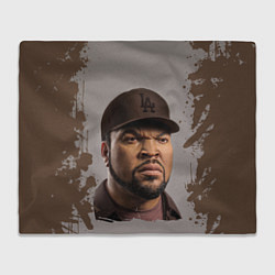 Плед флисовый Ice Cube Айс Куб Z, цвет: 3D-велсофт