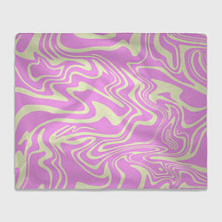 Плед флисовый Лолипоп абстракция, цвет: 3D-велсофт