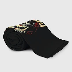 Плед флисовый Angry Lemmy, цвет: 3D-велсофт — фото 2