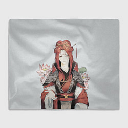 Плед флисовый Хон Лион Облачный цветок, цвет: 3D-велсофт