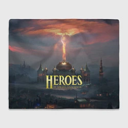 Плед флисовый Heroes of Might and Magic HoM Z, цвет: 3D-велсофт