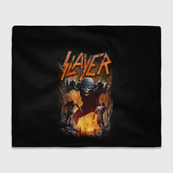 Плед флисовый Slayer, цвет: 3D-велсофт