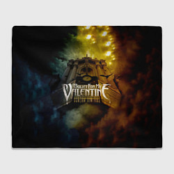 Плед флисовый Scream Aim Fire - Bullet For My Valentine, цвет: 3D-велсофт