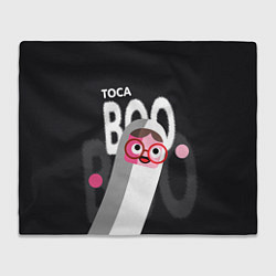 Плед флисовый Toca Boo, цвет: 3D-велсофт