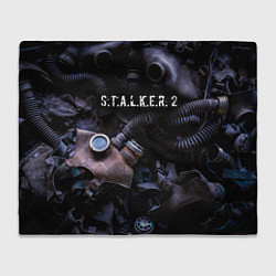 Плед флисовый S T A L K E R 2 С Т А Л К Е Р 2, цвет: 3D-велсофт