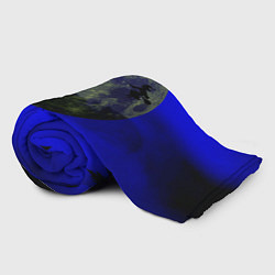 Плед флисовый Зловещие Полнолуние, цвет: 3D-велсофт — фото 2