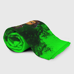 Плед флисовый Psychonauts 2 Распутин, цвет: 3D-велсофт — фото 2