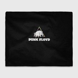 Плед флисовый PINK FLOYD PIG, цвет: 3D-велсофт