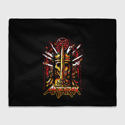 Плед Anthrax - For All Kings