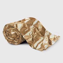 Плед флисовый Мятая Фольга, цвет: 3D-велсофт — фото 2
