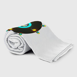 Плед флисовый RaiTime KiberVirus, цвет: 3D-велсофт — фото 2